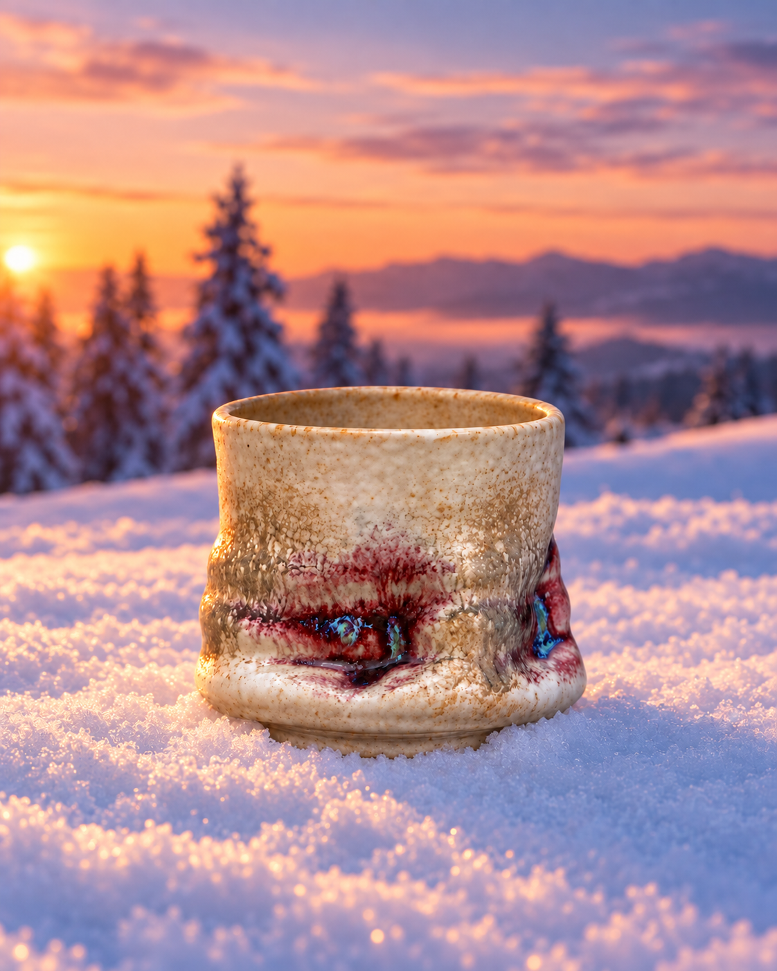 Dusk Ember Ceramic Cup