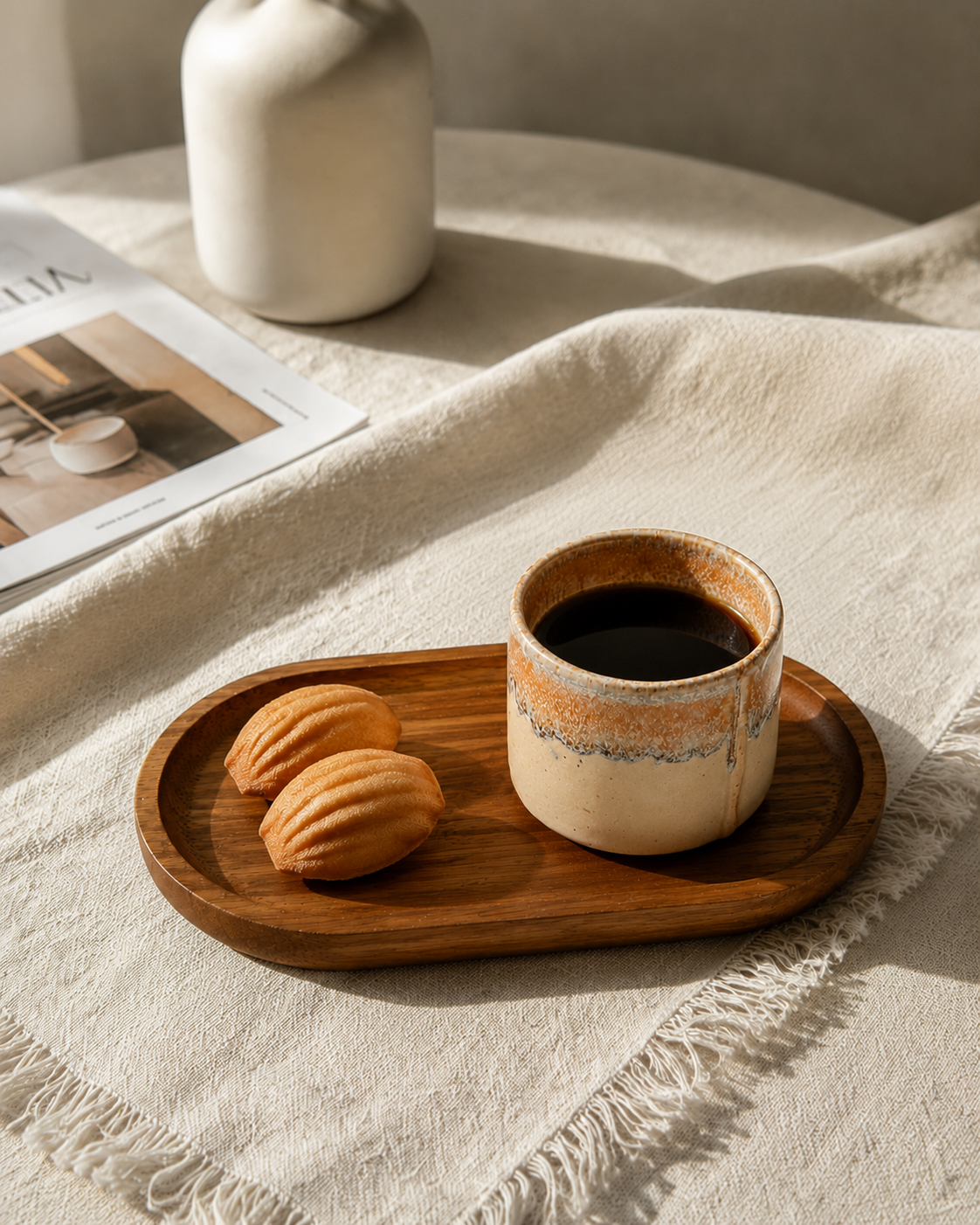 Oval Wooden Tray
