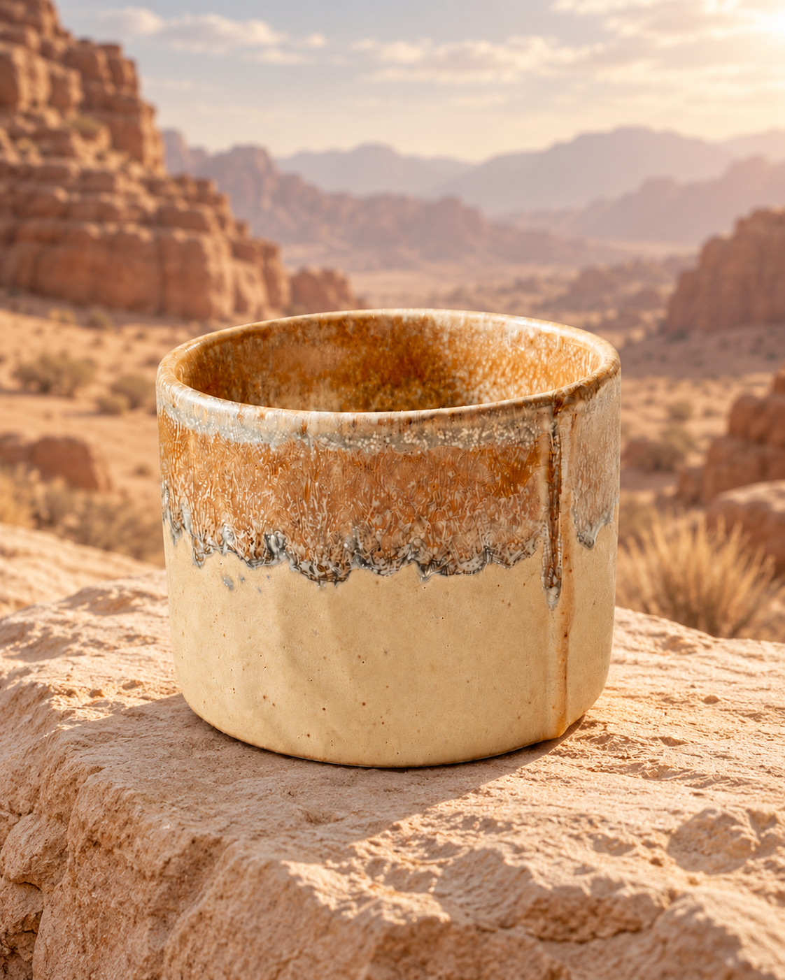 Earthline Sandstone Ceramic Cup