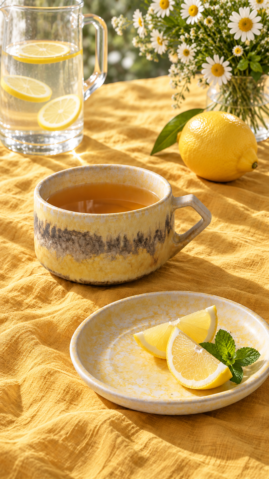 California Sun Ceramic Cup