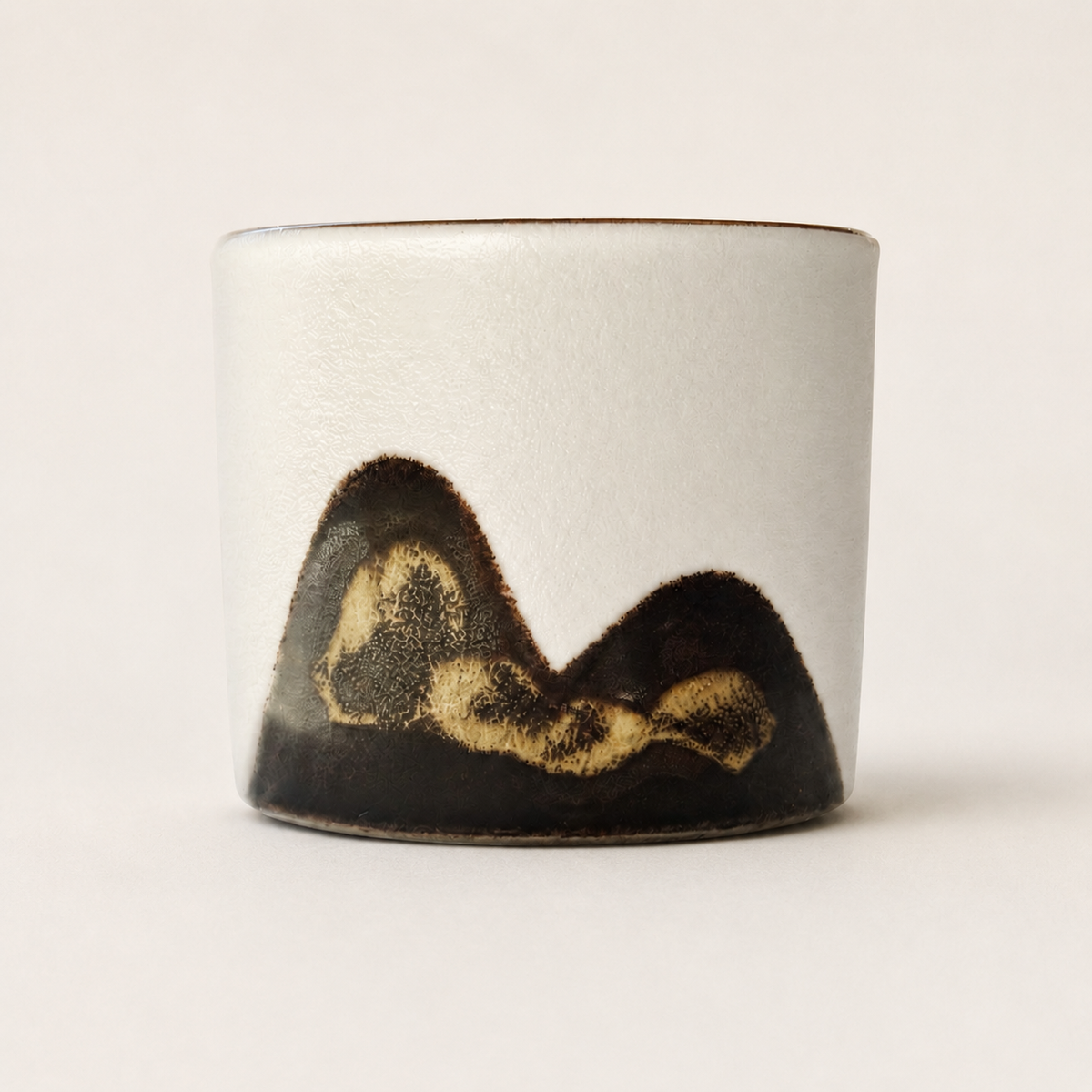 Mountain Ridge Ceramic Espresso Cup