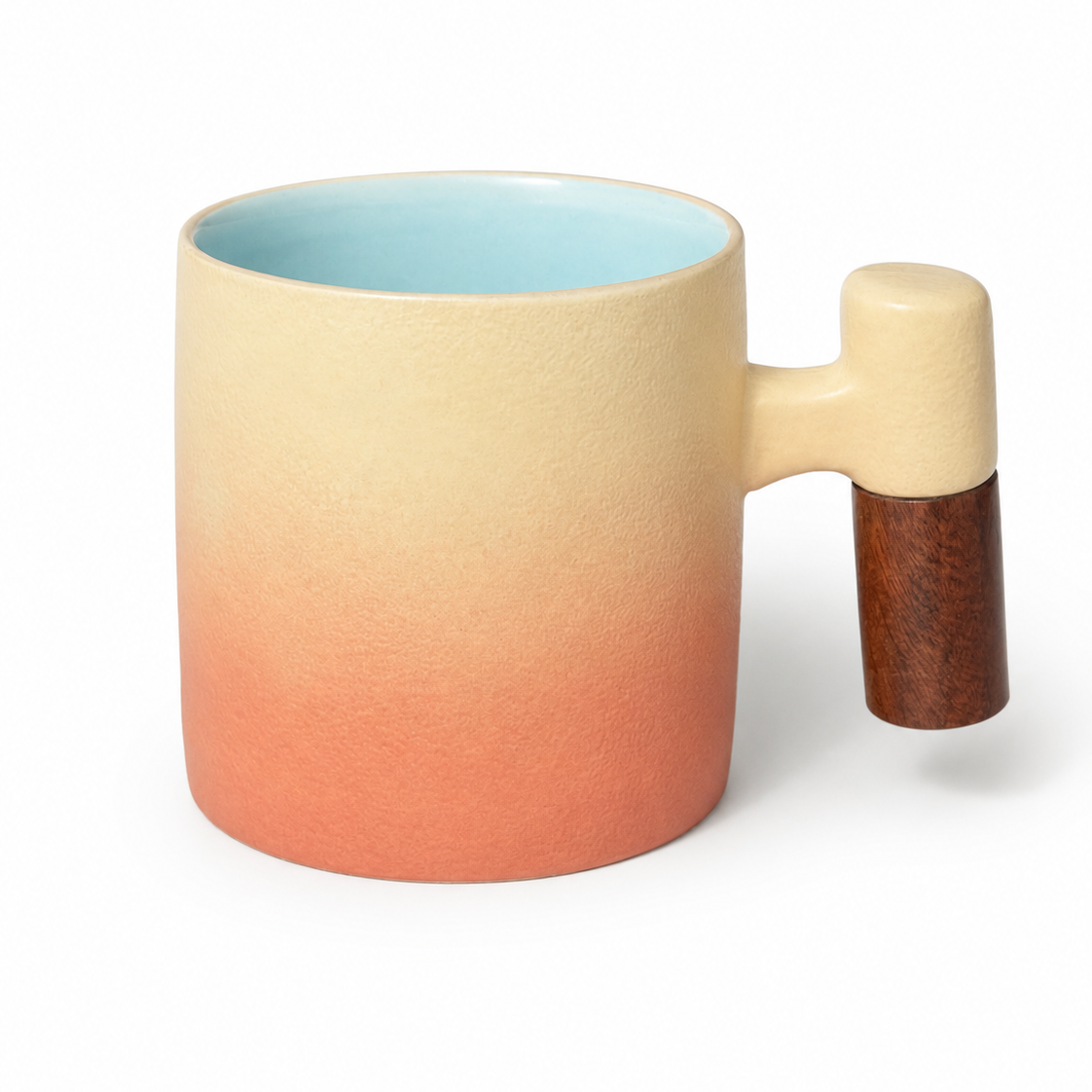 Sunrise Wave Ceramic Espresso Cup