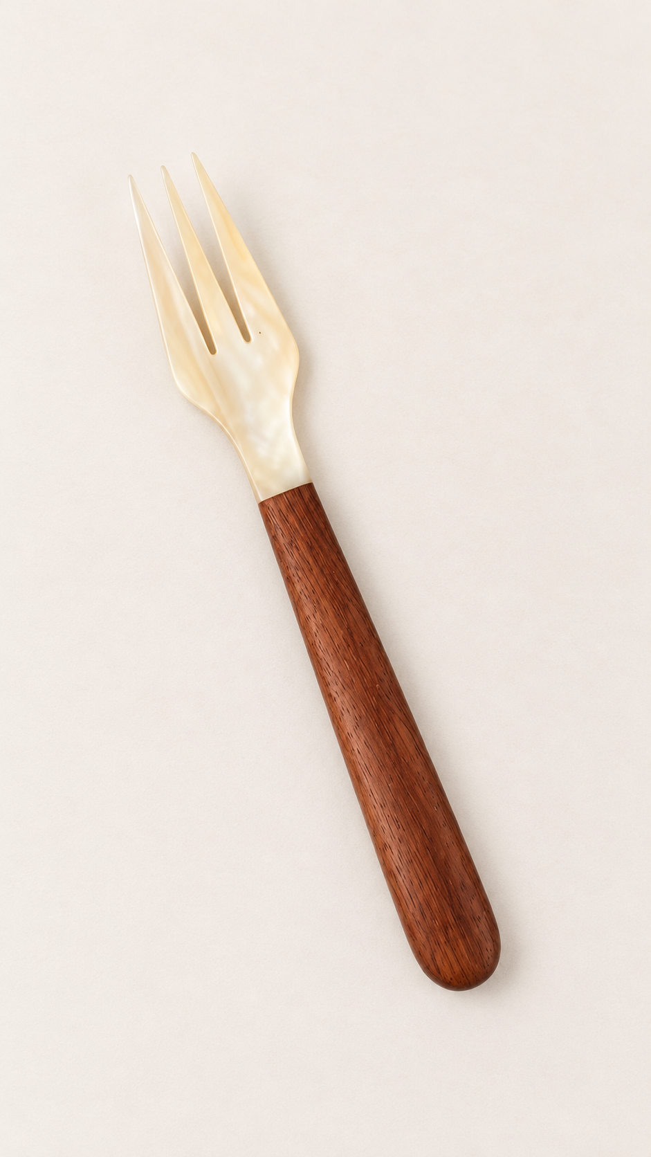 Pearlescent Wood Fork & Spoon Set