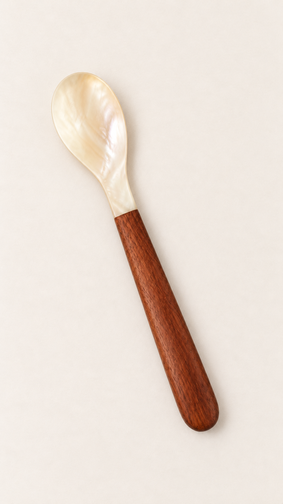 Pearlescent Wood Fork & Spoon Set