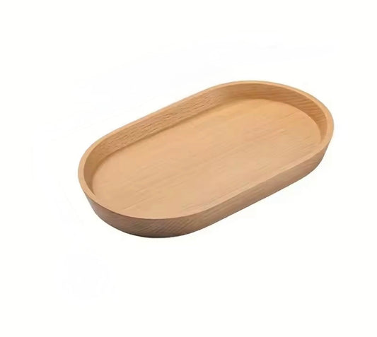 Oval Wooden Tray