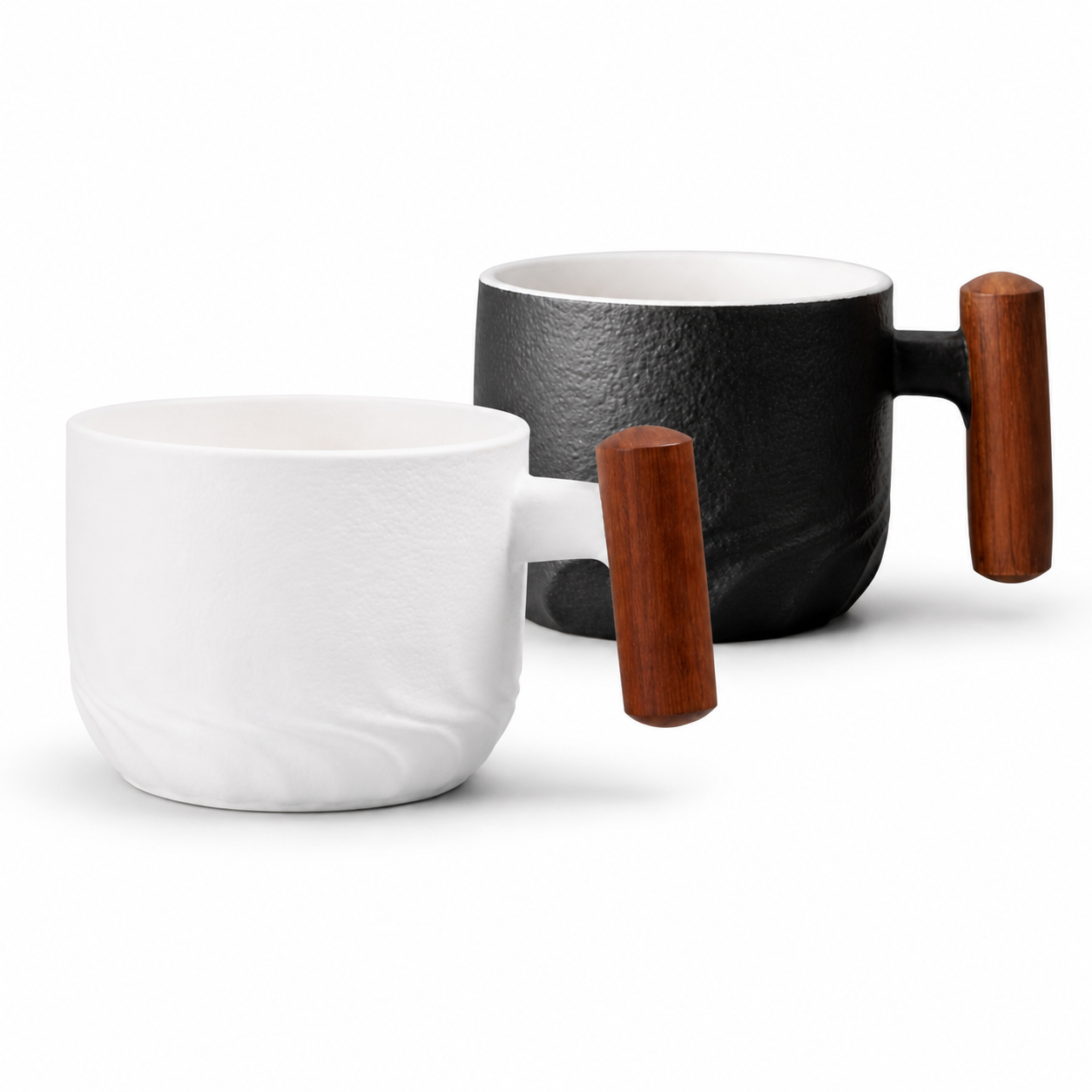 Morning Wood-Handle Espresso Cup