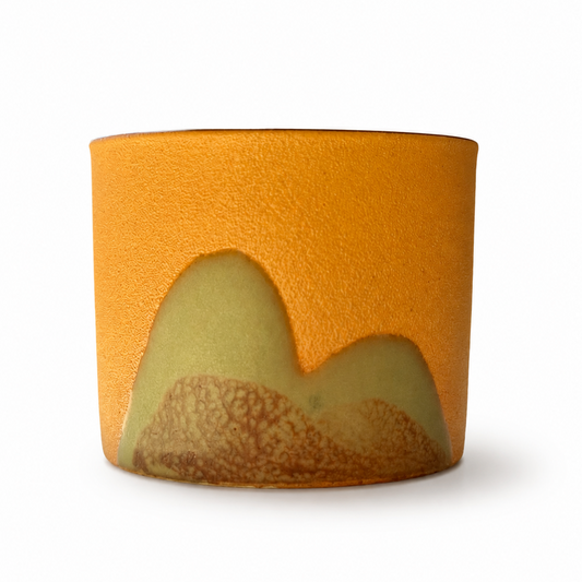 Mountain Ridge Ceramic Espresso Cup