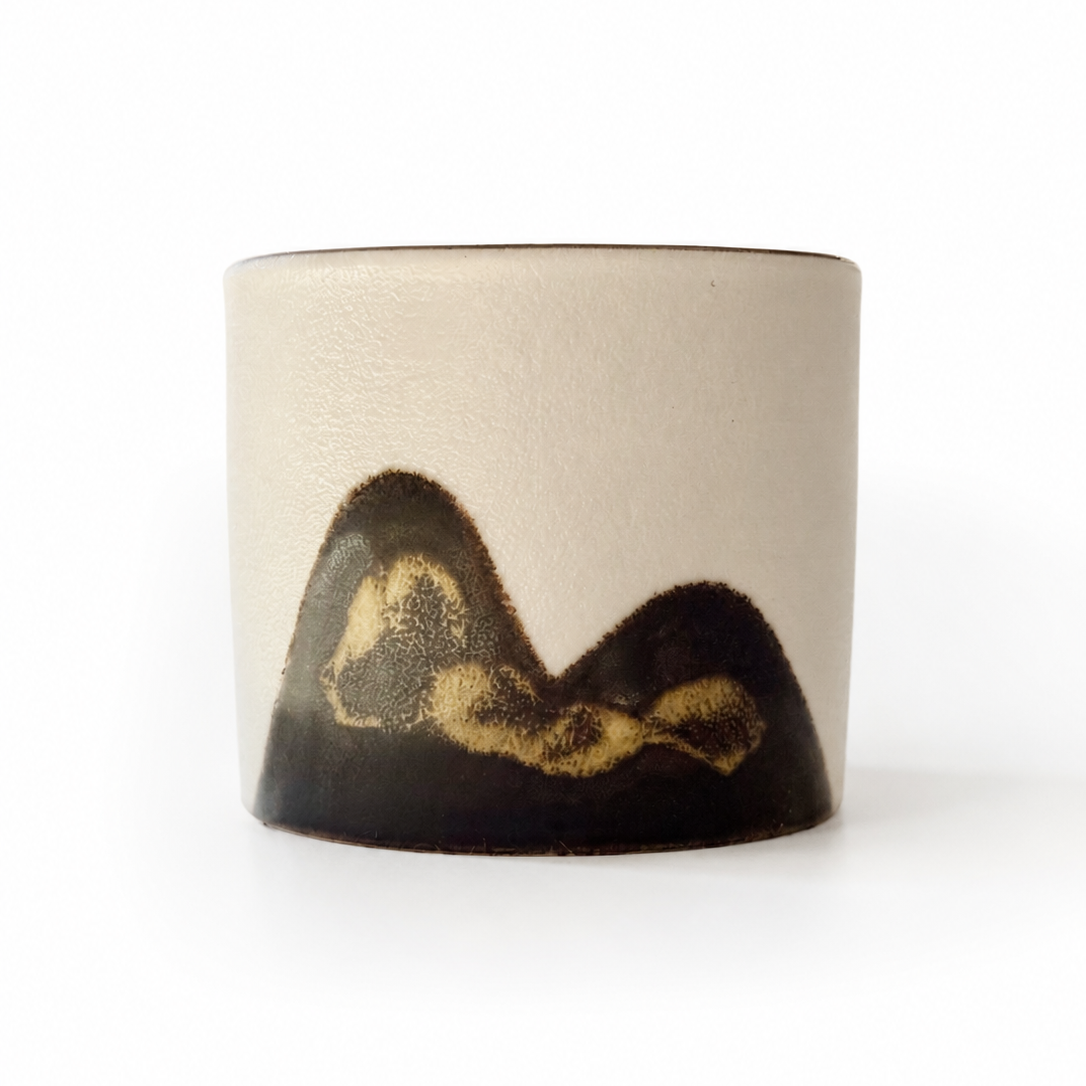 Mountain Ridge Ceramic Espresso Cup