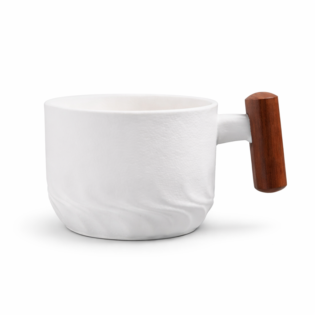 Morning Wood-Handle Espresso Cup