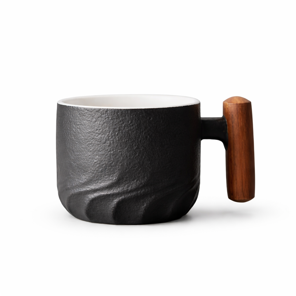 Morning Wood-Handle Espresso Cup