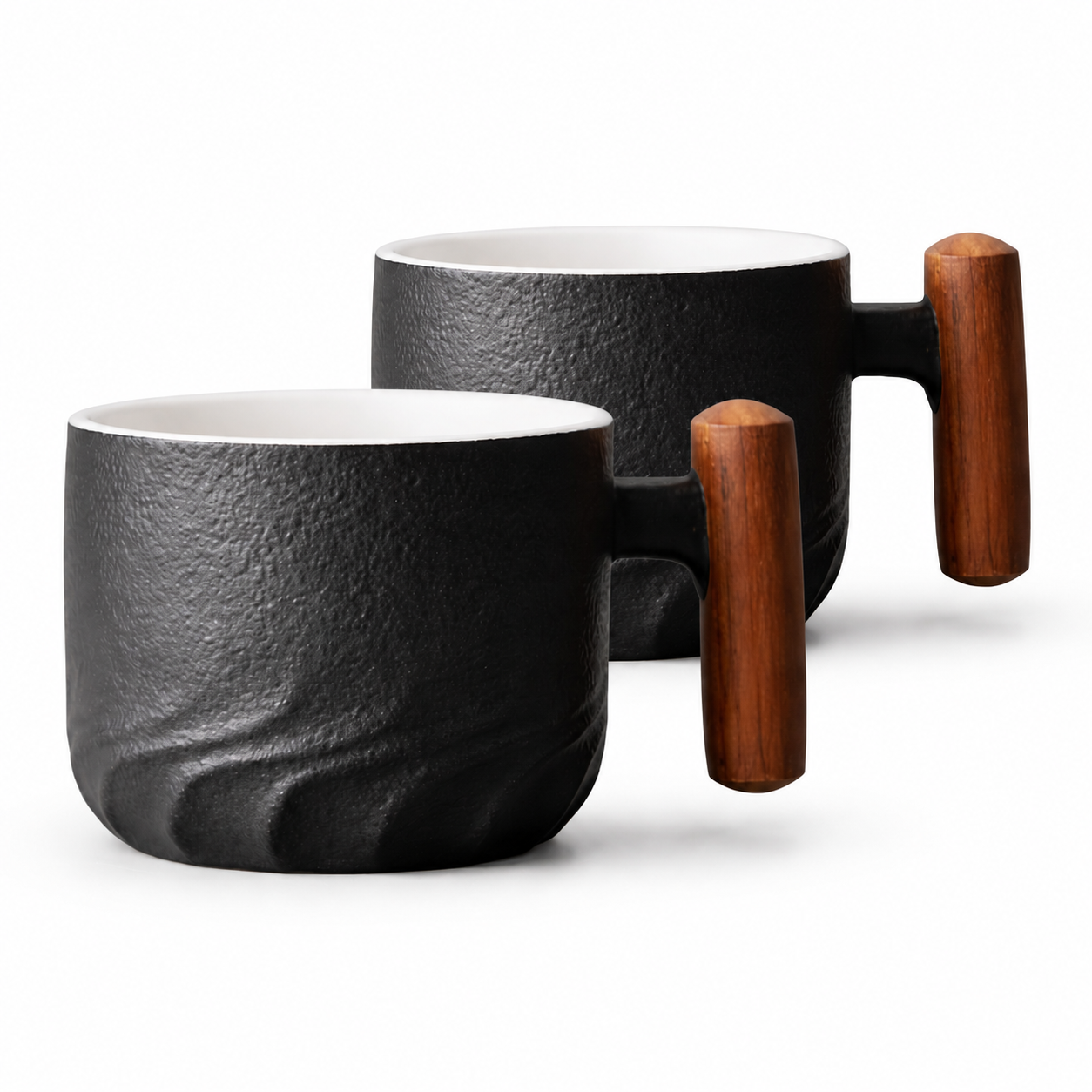Morning Wood-Handle Espresso Cup