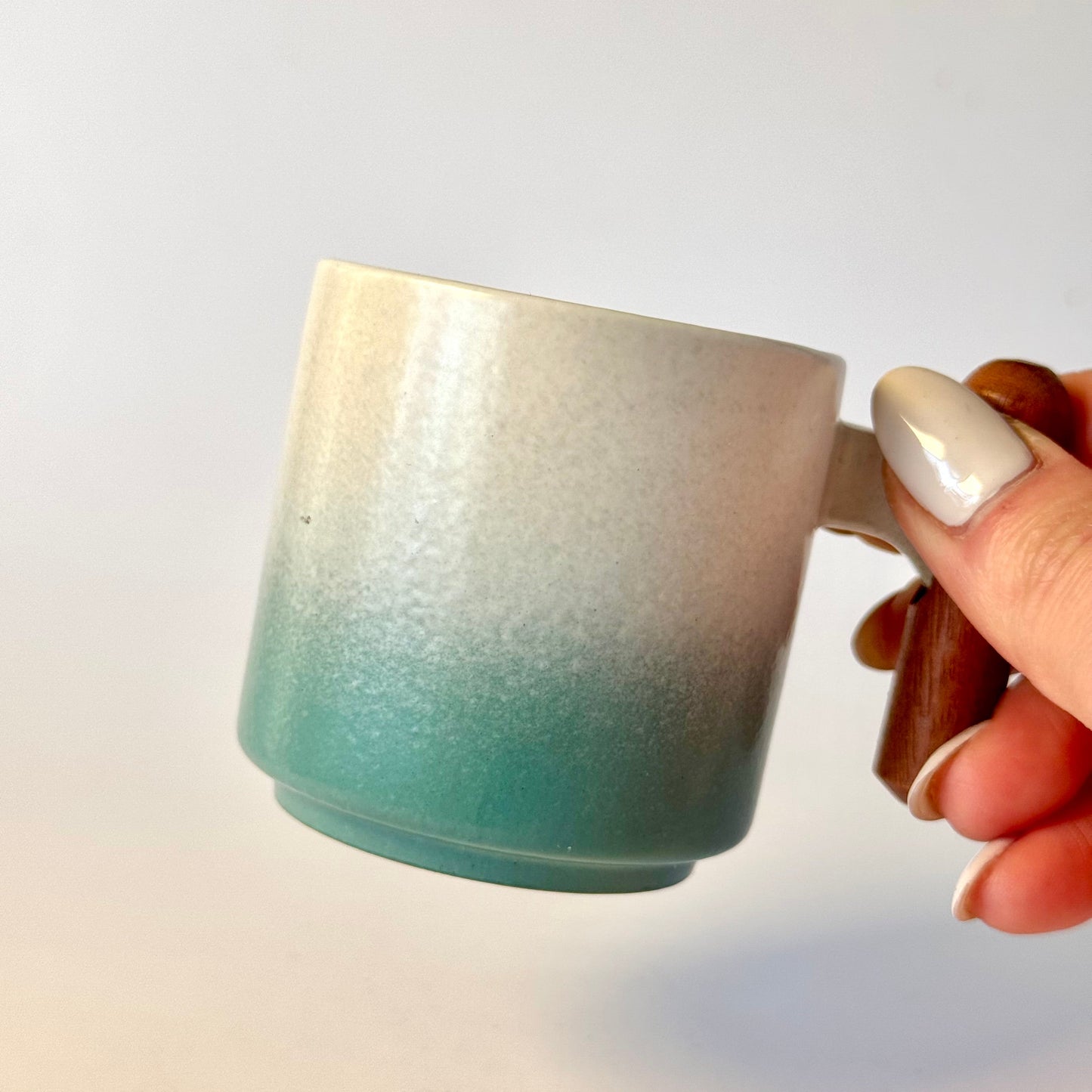 Sunrise Wave Ceramic Espresso Cup