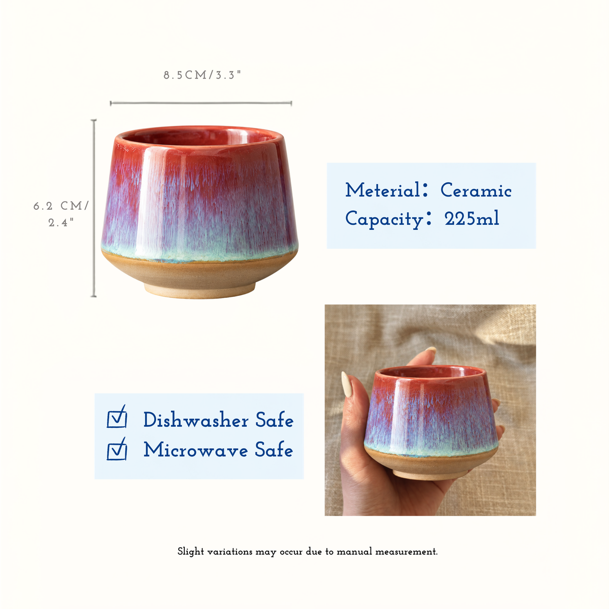 Terra Sunset Ceramic Cup