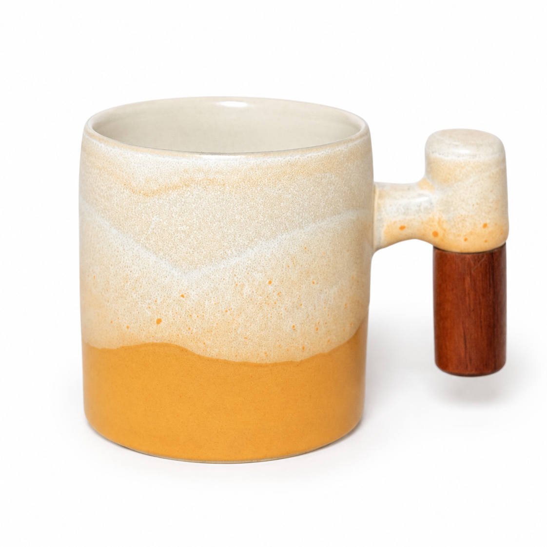 Sunrise Wave Ceramic Espresso Cup