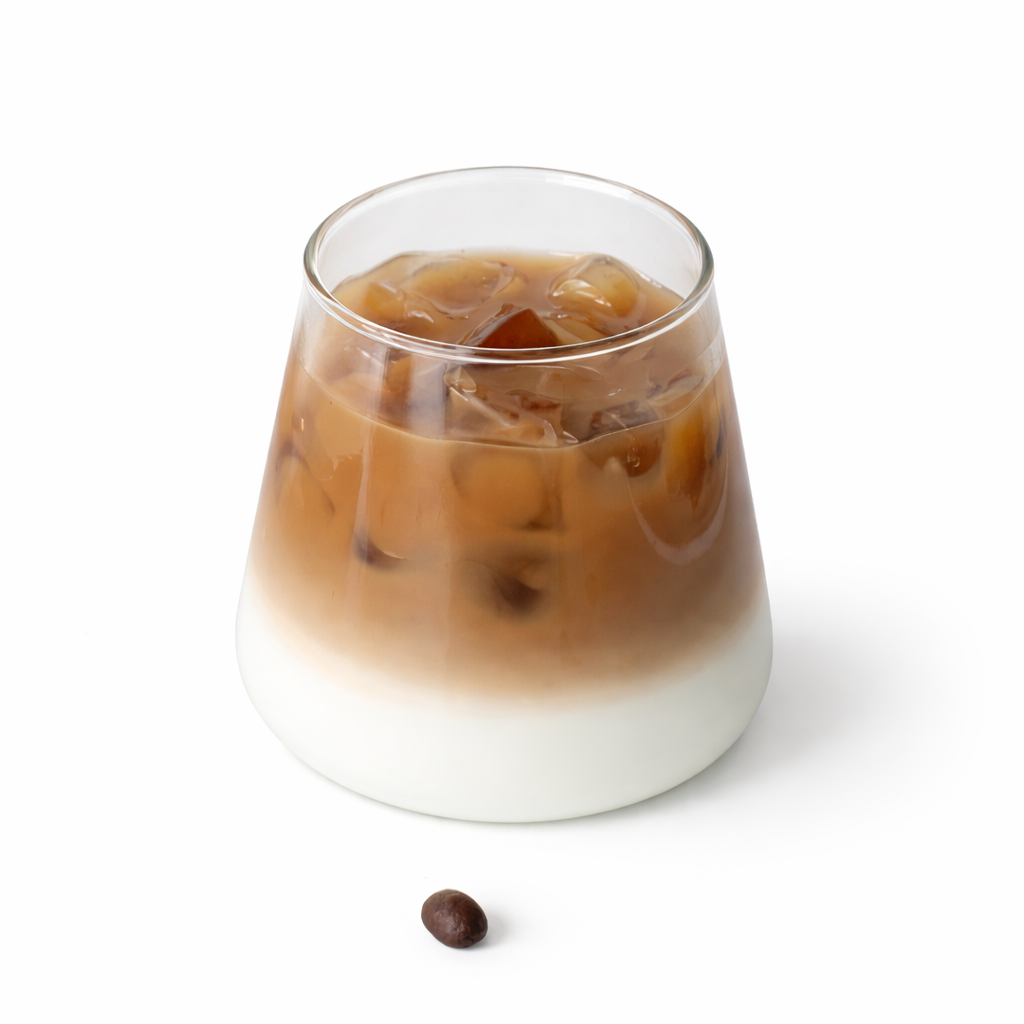 Glass Cold Beverage Cup