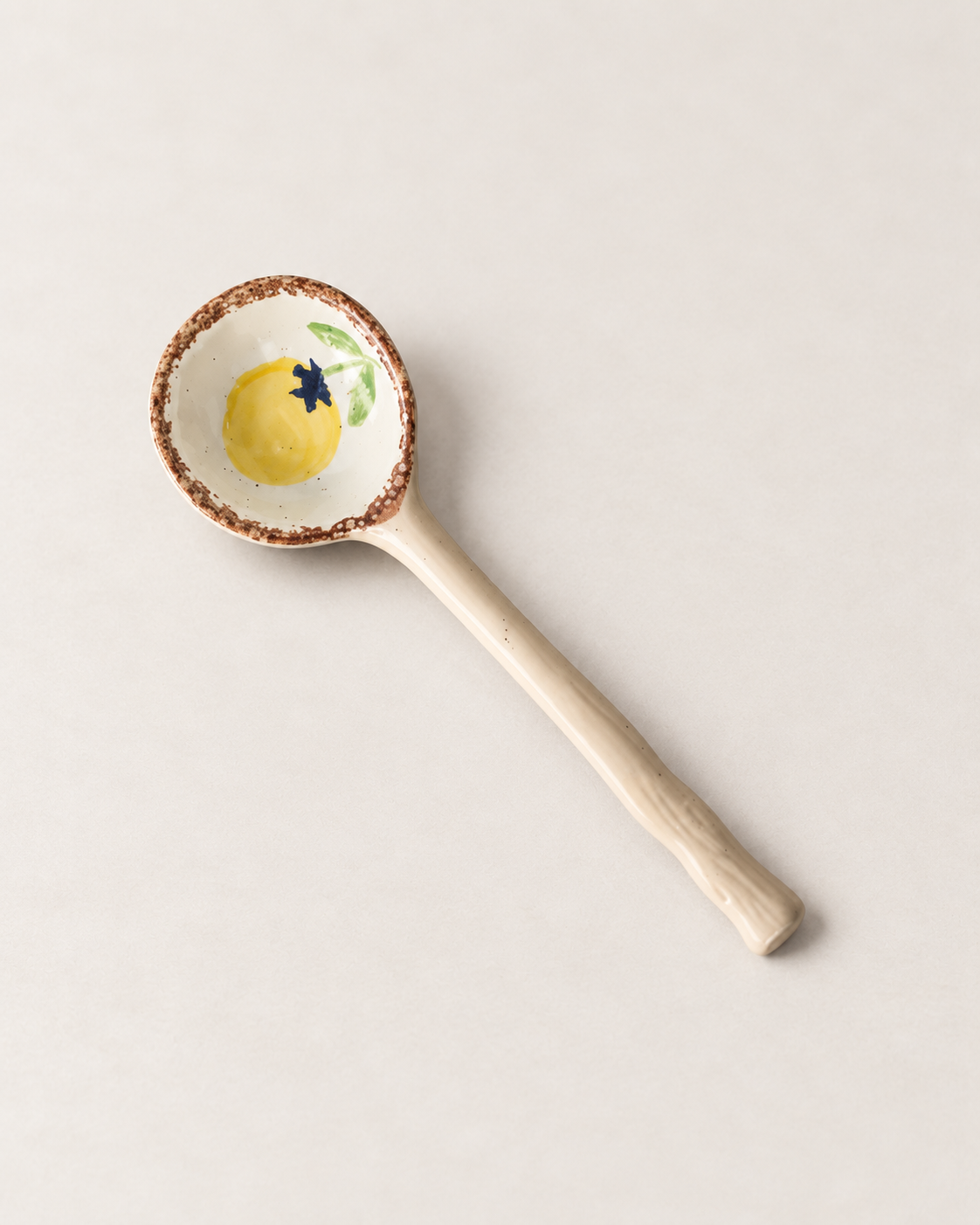 Sunlit Orchard Ceramic Spoon