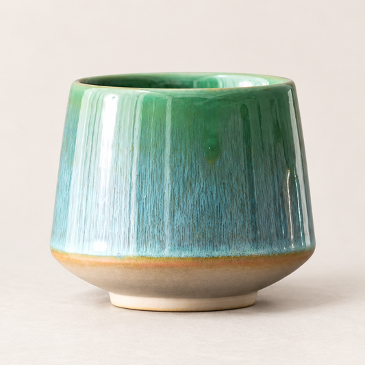 Lagoon Glaze Ceramic Cup