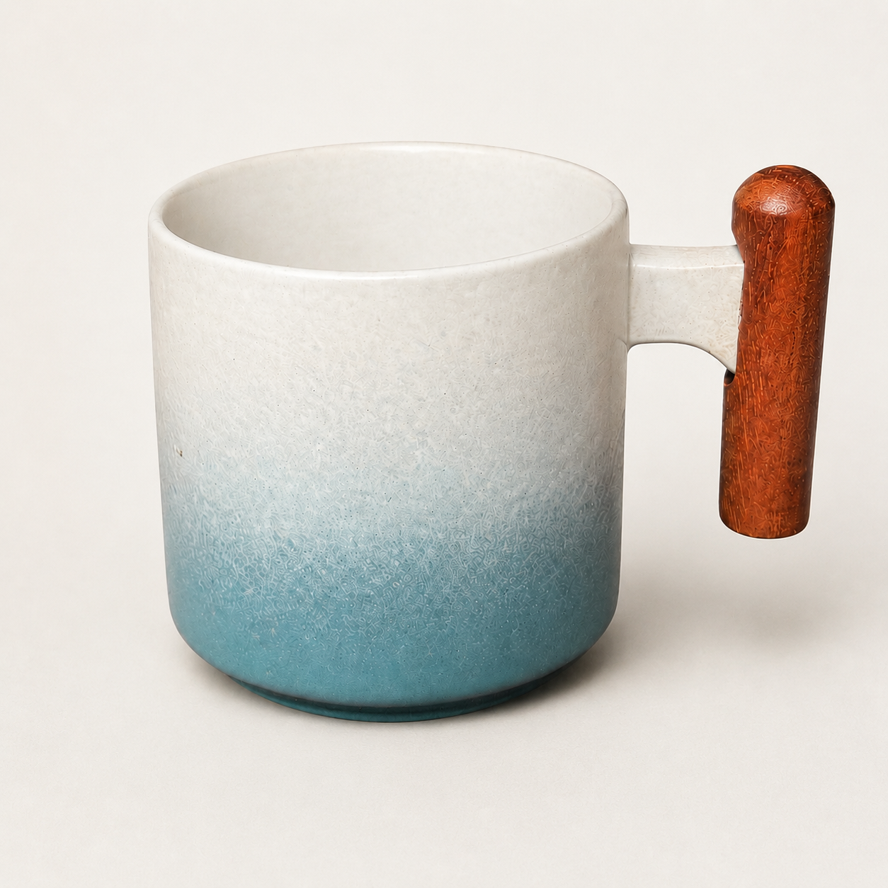 Sunrise Wave Ceramic Espresso Cup